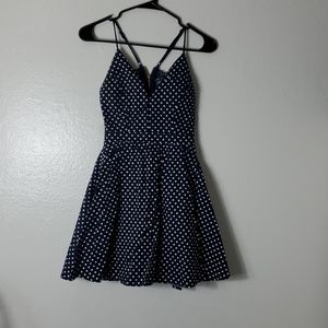 Emerald Sundae Polka-Dot Dress